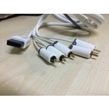 Store Ekstra Kaliteli 2 Metre Nintendo Wii Component Kablo 5 Rca