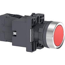 XA2EW34M2; Xa2 1 Nk Kırmızı Işıklı, Yaylı Butonlar 220 V Ac/dc
