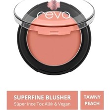 Superfine Blusher Tawny Peach Süper Ince Toz Allık 7,5 G No: 704 Vegan & Temiz Içerik