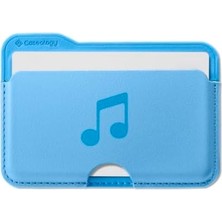 Store Spigen Magsafe Destekli Cüzdan Folder Pop Music Mag (3 Kartlık) Mavi - AFA07498