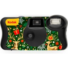 Store Kodak Funsaver Flash Chrismes 39 Poz Özel Seri Sınırlı Üretim Tek Kullanımlık Analog Fotoğraf Makinesi