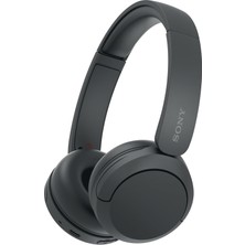 Store WH-CH520 Kablosuz Bluetooth Kafa Kulaklığı, Ses, Hafif Tasarım, 50 Saat Pil, Hızlı Şarj, Ekolayzır, Net Aramalar, Ios ve Android - Siyah
