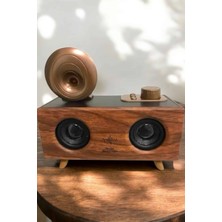 Store Çalar Radyo Müzik Kutusu Nostaljik Hoparlör Speaker