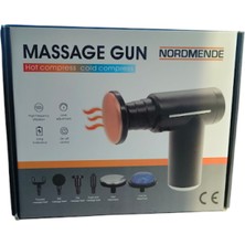 Store Isıtmalı Soğutmalı Darbeli Şarjlı Masaj Tabancası | Kas Gevşetici & Spor Sonrası Rahatlama