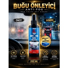 4E CARE Buğu Önleyici Sprey 250 ML | Oto Cam İçin Buğu Önleyici | Araç Camı Buğu Giderici ve Önleyici