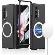Galaxy Z Fold 3 Kılıfı, Wireless Şarj Özellikli Kıpta Kapak