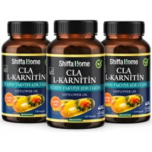 Shiffa Home L-Carnitine Aspir Yağı Cla Softjel 100 Kapsül 1200 Mg X3