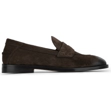 Camerlengo Kadın Hakiki Deri Kahverengi Loafer Ayakkabı 1187 17123 Bn Ayk SK26-27 T.moro