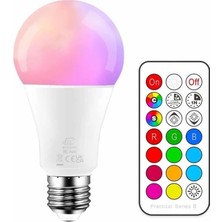 Store Ambiyans Aydınlatma Rgb LED Lamba Kumandalı Renk Değiştirebilen