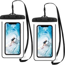 Store 2 Adet Siyah Su Geçirmez Cep Telefonu Kılıfı, Su Geçirmez, Su Geçirmez, Yüzme Örtüsü, Cep Telefonu Çantası, Su Geçirmez Telefon Kılıfı, Dalış Için Cep Telefonu Kılıfı, Plaj Ihtiyaçları, Dış Mekan Su