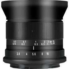 Store 12MM F2.8 Mark Ⅱ Ultra Geniş Açı Aps-C Manuel Odaklama Prime Lens Olympus ve Panasonic Mft M4/3 Montajlı Aynasız Kameralar Için Uyumlu