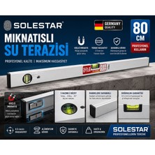 Solestar Mıknatıslı Alüminyum Su Terazisi 80 cm