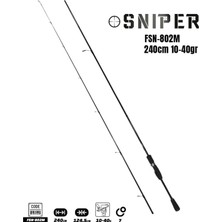Fujin Sniper 240CM 10-40GR Spin Kamış