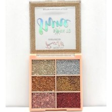 Rose Born To Shine 6'lı Glitter - 6 Colors Glitter Eyeshadow, SERASHINEGOZFARI103