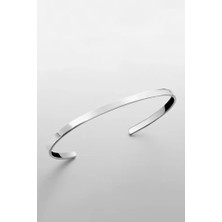 Ricco Jewellery 925 Ayar Gümüş Old Money Erkek Bilezik