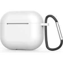 Airpods 3. Nesil Beyaz Airbag 28 Silikon Kılıf