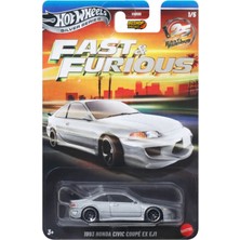 Hot Wheels 25.yıl Fast And Furious - Silver Series - 1993 Honda Civic Coupe Ex Ej1