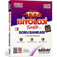 Miray Yayınları Miray Maarif Model Tyt Biyoloji Soru Bankası (Üniversiteye Hazırlık 1. Basamak)