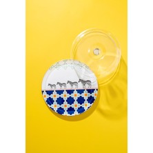 Store Jaolu Cam Kek Fanusu & Pasta Tabağı (32 Cm)