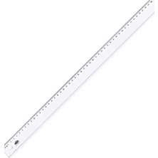 Şeffaf Cetvel 50 cm