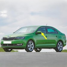 Sol Dikiz Aynası Sinyal Lambası Camı 6V0949101A Skoda Rapid ile Uyumlu 2016-2020