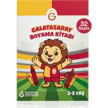 Gs Store Galatasaray Minik Aslan 2-5 Yaş Boyama Kitabı GSBOOK26001