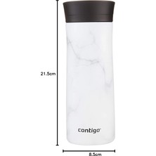 Store Üniseks Pinnacle Snapseal Termo Paslanmaz Çelik Yalıtımlı KUPA,BEYAZ,420 ml