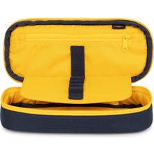 Store Oval Sıngle Unisex Çocuk Kalem Çantası Kontrast Strıpe Marıne M
