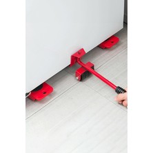 Store 5 Parça Tekerlekli Mobilya Kaydırma Aparatı Beyaz Eşya Taşıma Aparatı 150KG Dayanıklı