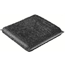 Store Glitzi Power Pad Inox, Ekstra Kaliteli, Pas Tutmaz, Zorlu Lekeleri Söker, 2'li Paket