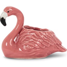 Store Abbott Collection 27-MINIKIN-310 Küçük Flamingo Saksısı, 1 Ea, Pembe