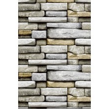 EFL142 Desenli Yapışkanlı Kaplama Folyosu, 45 cm x 1 mt