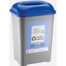 Store Kağıt Atık Kovası Paper Geri Dönüşüm Kutusu Cafe Otel Çöp Kutusu Eczane Çöp Kovası 50 Lt