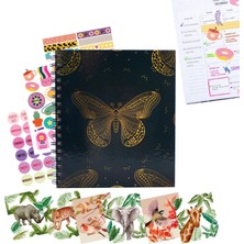 Store Juno Smart Planner Gold/butterfly