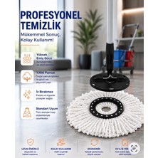 Store 3'lü Yuvarlak Mop Yedeği