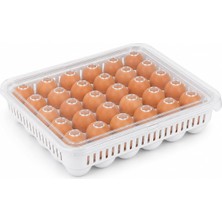 Store 30 Gözlü Kilitli Yumurta Saklama Kabı Plastik Yumurta Taşıma Kutusu Kapaklı Şeffaf Buzdolabı Düzenleyici Bpa Free 30'lu Yumurta Organizeri