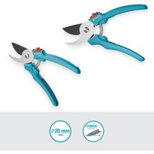 Store Easycut Bahçe Makası, Bypass Kesimi, 20 mm Kesme Çapı, Ergonomik Saplar, Powercoating Bıçakları, Uzun Süreli Kalite, Almanya'da Üretilmiştir (12230-20)