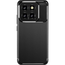 Store Xiaomi Mi 14T Kılıf Auto Focus Karbon Kapak - Siyah
