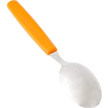 Store Swiss Classic Yemek Kaşığı, Çorba Kaşığı, Swiss Made, Ergonomik Sap, Bulaşık Makinesinde Yıkanabilir, Turuncu