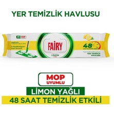 Store Çok Amaçlı Mop Uyumlu Yer Temizlik Havlusu 50 Yaprak | Limon Yağlı | Beyaz Sirke Karbonat | 48 Saat Temizlik Etkili | Iz Bırakmayan Formül