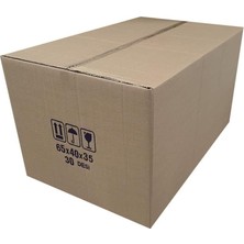 Store 30 Desi Çift Oluklu Karton Koli 65X40X35 cm 10 Adet