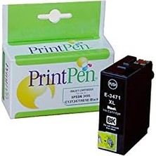 Store Epson 34XL (C13T34714010) Siyah Muadil Inkjet Kartuş