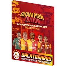 Gs Store Galatasaray Champion Edition - Poster ve Çıkartma Seti U261263