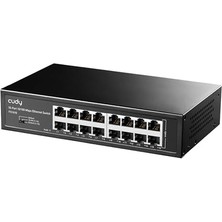 FS1016 16 Port 10/100MBPS 1,6 Gb/sn Metal Kasa Rackmount Masaüstü Switch