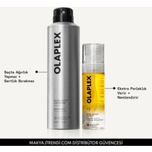 OLAPLEX Style & Shine Duo - 2’si 1 Arada Onarıcı Serum Mist & Onarıcı ve Şekillendirici Sabitleyici Saç Spreyi Seti