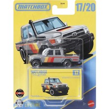 Matchbox 1977 Toyota Land Cruiser Pickup Collectors 17/20 Gri Metal Diecast Araç