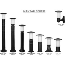 Store Zita Bahçe Duvar Aplik Mantar Siyah Dış Mekan Aydınlatma IP54