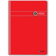 Store A5 Spiralli Çizgili Okul Defteri - Pp Kapak, 72 Yaprak / 144 Sayfa