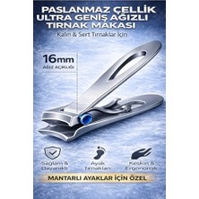 Ultra Geniş Ağızlı Paslanmaz Çelik Profesyonel Pens Tırnak Makası