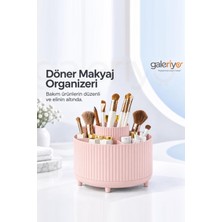Blackstar 360 Derece Dönebilen 5 Bölmeli Makyaj Fırçası Organizeri-Makyaj Organizeri